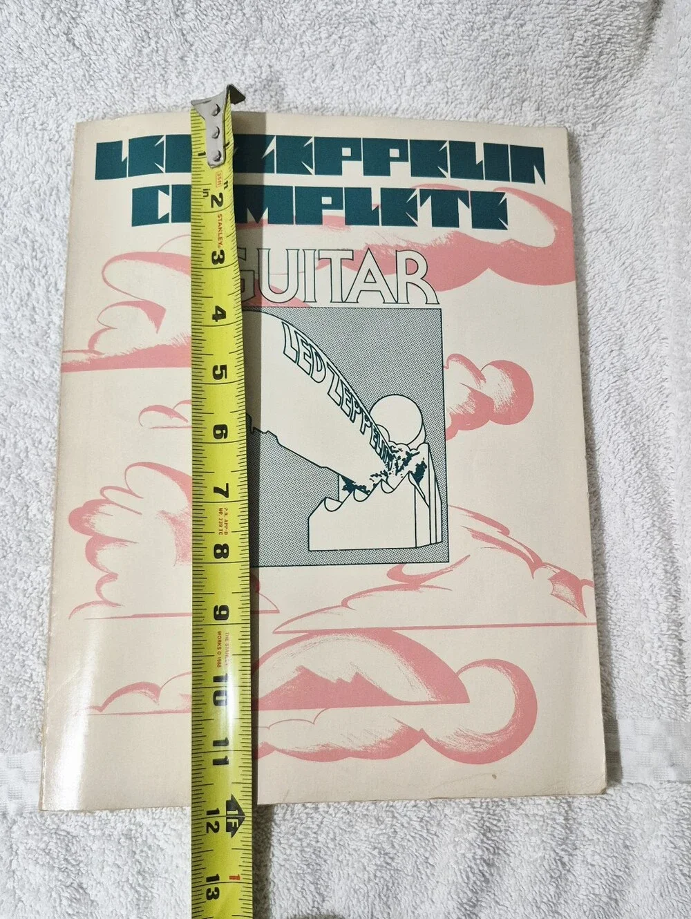 Led Zeppelin Complete Guitar All Songs From First Five Albums 1975 Vintage